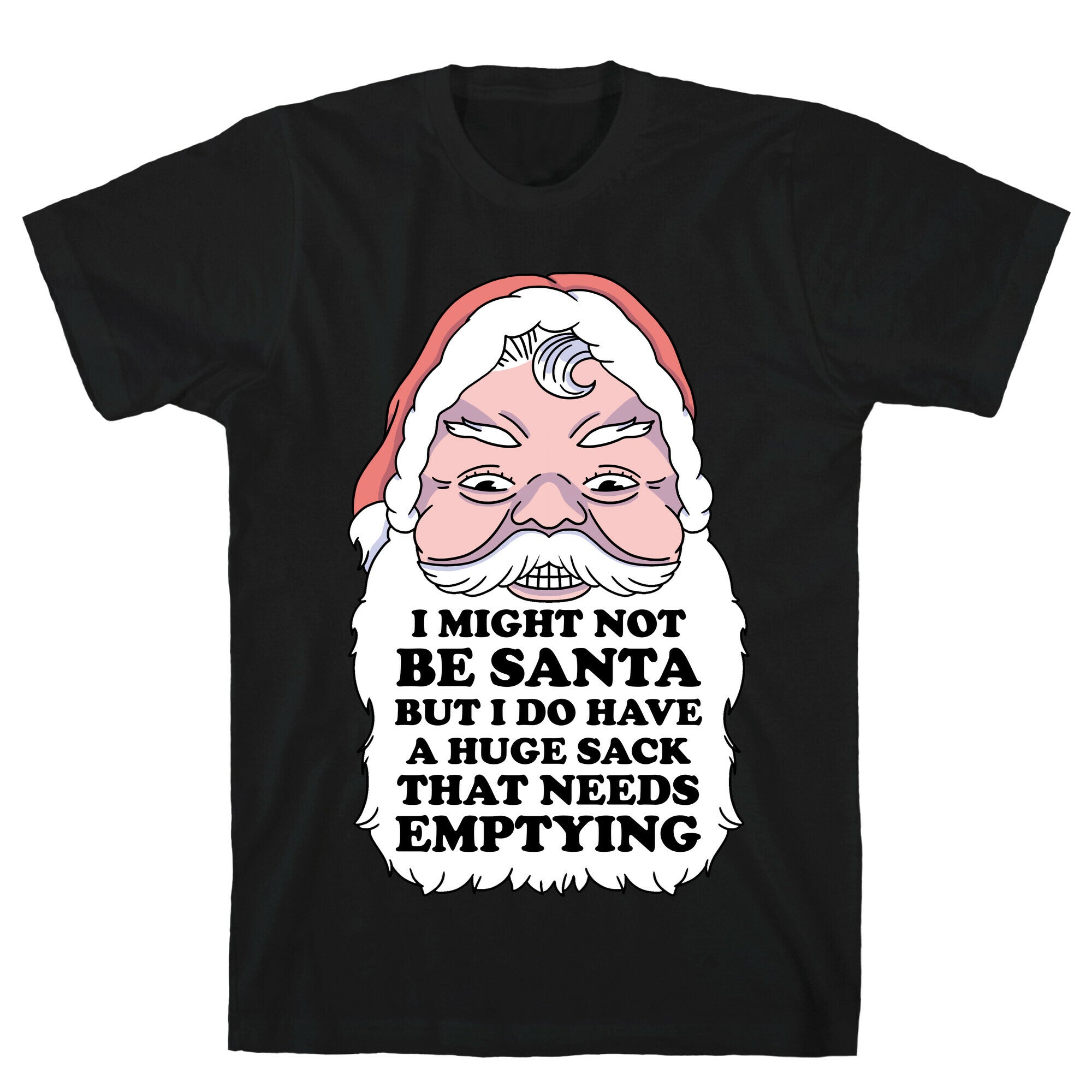 I Might Not Be Santa But I Do Have a Huge Sack That Needs Emptying T-Shirt
